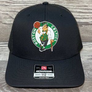 Boston Celtics 3D Snapback Trucker Hat- Black